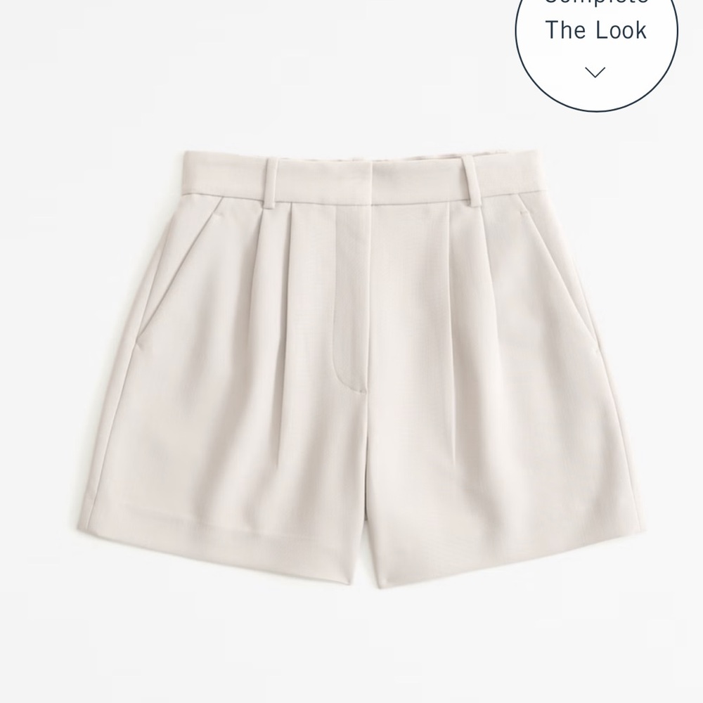 Abercrombie a&f sloane tailored pants size XS NWT in light taupe